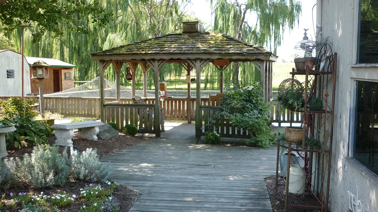 Photo by ljlabarthe gazebo, deck, shade